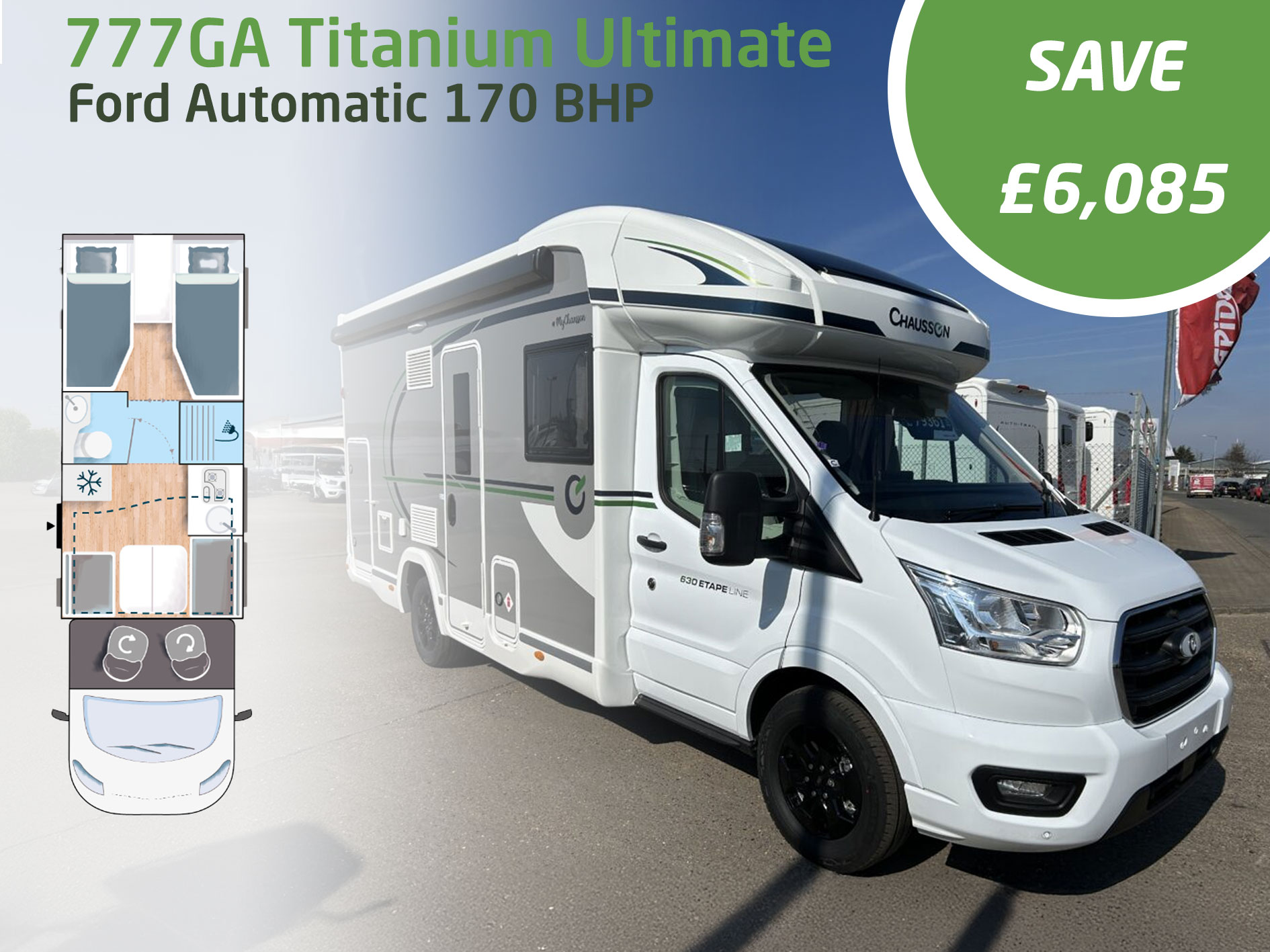 Chausson 777GA Etape Line motorhome