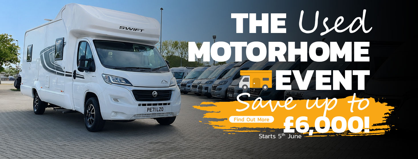 The Used Motorhome Event | 5th June 2026 for 10 days only at Simpsons, Great Yarmouth
