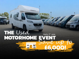 The Used Motorhome Event | Save up to £6,000 Starting on the 5th June 2026 for 10 days only at Simpsons, Great Yarmouth